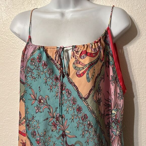 Natori Patchwork Print Nightgown Medium - Picture 4 of 6